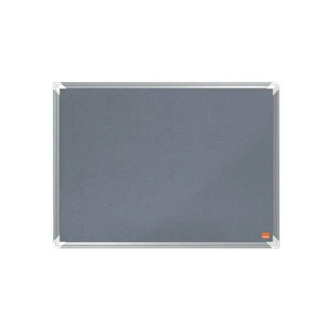 NOBO Memobord Vilt 600 x 450 mm Grijs