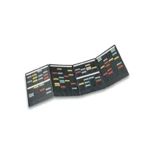NOBO Miniplanner 2 panelen 136 kaartjes