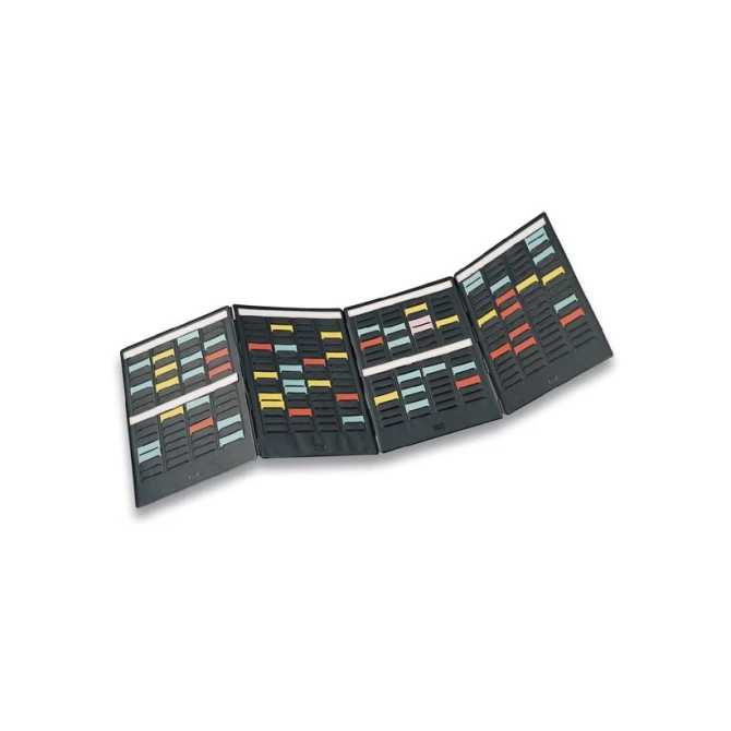 NOBO Miniplanner 2 panelen 136 kaartjes