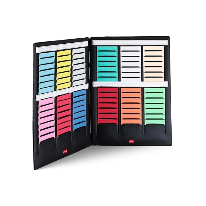Nobo Miniplanner 96 kaartjes breedte 2