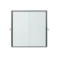 NOBO Vitrine Mededelingenbord 12 x A4 magnetisch BUITEN