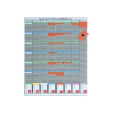 Nobo Planbord T-Kaart week 8 kolommen 960 x 7720 mm Nobo Planbord T-Kaart week 8 kolommen 960 x 7720 mm