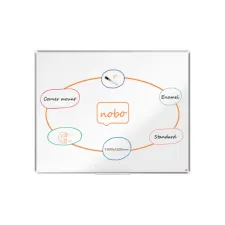 NOBO Premium Plus Magnetisch Whiteboard Emaille 1500 x 1200 mm Wit NOBO Premium Plus Magnetisch Whiteboard Emaille 1500 x 1200 mm Wit