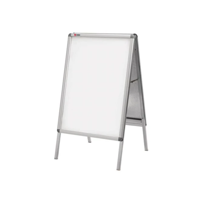 NOBO Stoepbord 700 x 1000 mm Zilver NOBO Stoepbord 700 x 1000 mm Zilver
