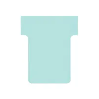 Nobo T-Kaart Maat 1.5 Papier 170 g/m² 53 x 36 mm Blauw (pak 100 stuks)
