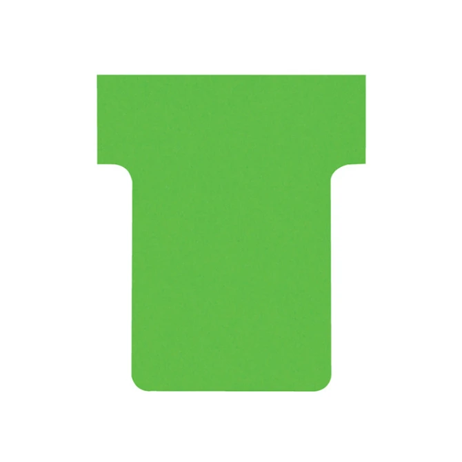 NOBO T-Kaart Maat 15 Papier 170 g/m² 53 x 36 mm Groen (pak 100 stuks)