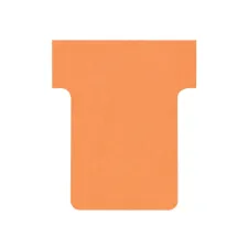 NOBO T-Kaart Maat 15 Papier 170 g/m² 53 x 36 mm Oranje (pak 100 stuks)