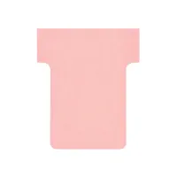 NOBO T-Kaart Maat 15 Papier 170 g/m² 53 x 36 mm Roze (pak 100 stuks)