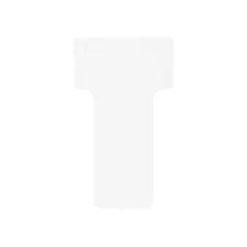 NOBO T-Kaart Maat 1 Papier 170 g/m² 49 x 165 mm Wit (pak 100 stuks)