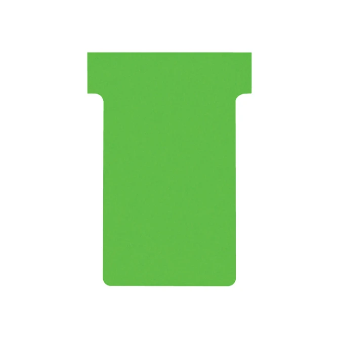 NOBO T-Kaart Maat 2 Papier 170 g/m² 85 x 485 mm Groen (pak 100 stuks)