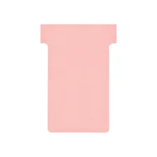 NOBO T-Kaart Maat 2 Papier 170 g/m² 85 x 485 mm Roze (pak 100 stuks)