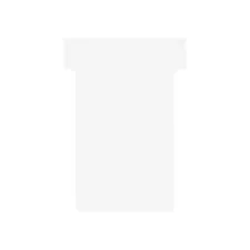 NOBO T-Kaart Maat 2 Papier 170 g/m² 85 x 485 mm Wit (pak 100 stuks)