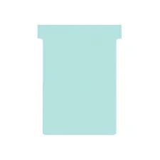 NOBO T-Kaart Maat 3 Papier 170 g/m² 120 x 80 mm Blauw (pak 100 stuks)