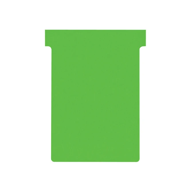 NOBO T-Kaart Maat 3 Papier 170 g/m² 120 x 80 mm Groen (pak 100 stuks)