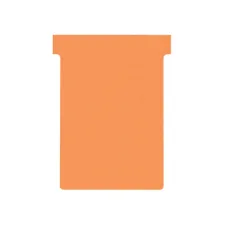 NOBO T-Kaart Maat 3 Papier 170 g/m² 120 x 80 mm Oranje (pak 100 stuks)