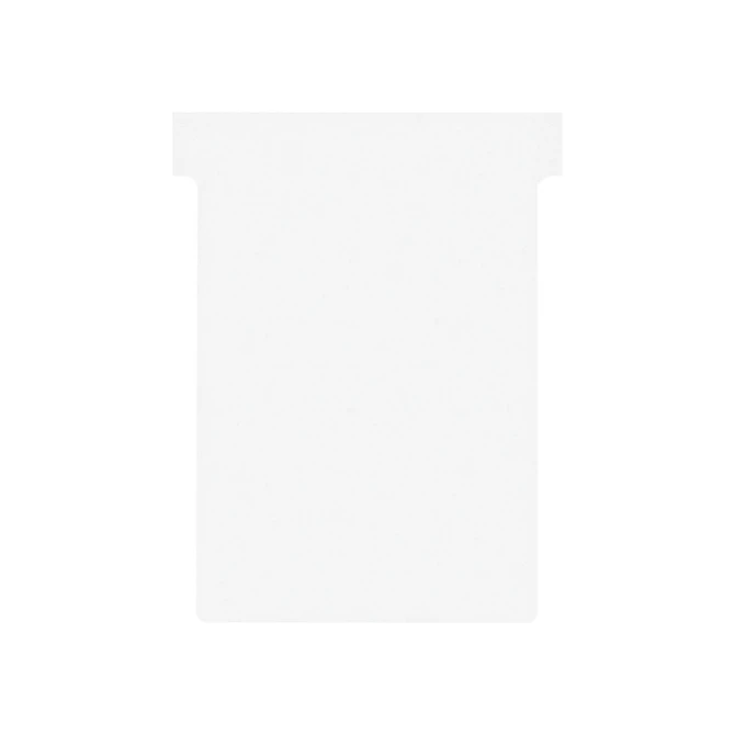 NOBO T-Kaart Maat 3 Papier 170 g/m² 120 x 80 mm Wit (pak 100 stuks)