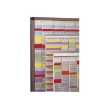 NOBO T-Kaart Systeem Paneel 54 Gleuven 96 x 955 mm Maat 3 NOBO T-Kaart Systeem Paneel 54 Gleuven 96 x 955 mm Maat 3