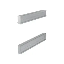 Nobo T-kaart systeem Wandgeleiders 322 mm formaat 10 (set 2 stuks)