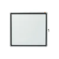 NOBO Vitrine Geschikt voor buiten: 6 x A4 buitenmaat 692 x 752 x 37 mm
