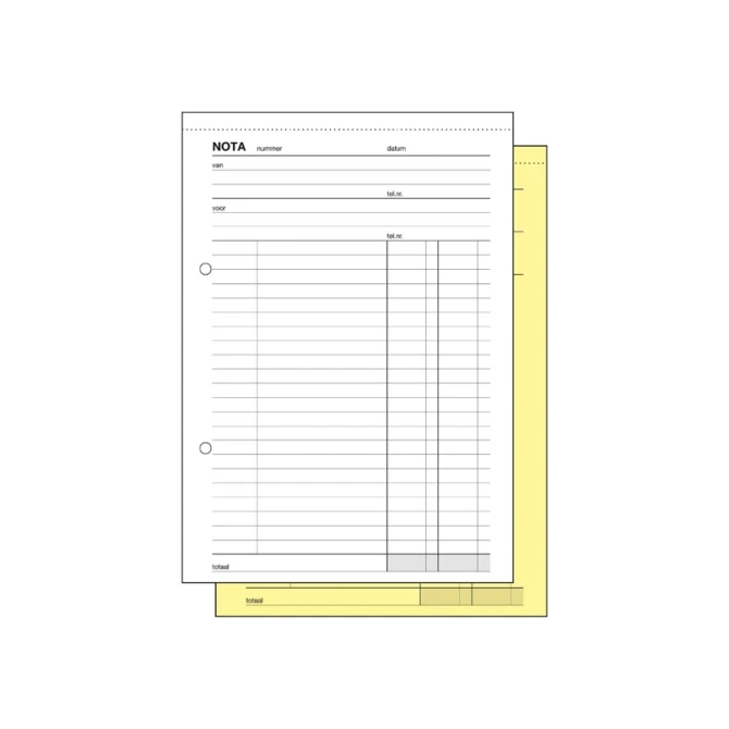 Sigel Notablok Sigel A5 duplo/50v (1 stuks x 50 vel)