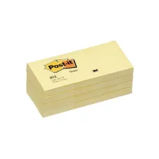 Post-it Notes Canary Yellow 38 x 51 mm (pak 12 blokken) Post-it Notes Canary Yellow 38 x 51 mm (pak 12 blokken)