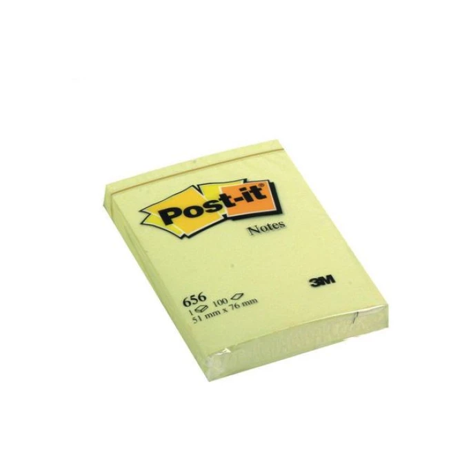 Post-it Notes Canary Yellow 51 x 76 mm (pak 12 stuks) Post-it Notes Canary Yellow 51 x 76 mm (pak 12 stuks)