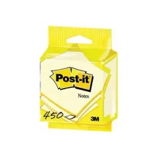 POST-IT Notitieblok 76x76mm geel (blok 450 vel)
