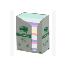 Recycled POST-IT Notes Pastelkleuren 76 x 127 mm
