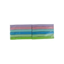 Staples Zelfklevend Notitieblok 76 x 76 mm Assorti (12 blokken x 100 vellen)