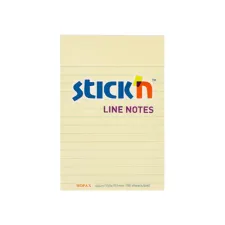STICK'N Notitieblok 102x152mm lijn gl/p6 STICK'N Notitieblok 102x152mm lijn gl/p6