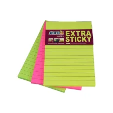 Stick'n Notitieblok SS 102x152mm lijn/p3 (3 blokken x 100 vellen) Stick'n Notitieblok SS 102x152mm lijn/p3 (3 blokken x 100 vellen)