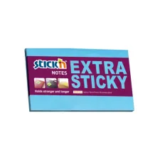 STICK'N Notitieblok SS 76x127mm blauw/p6 STICK'N Notitieblok SS 76x127mm blauw/p6