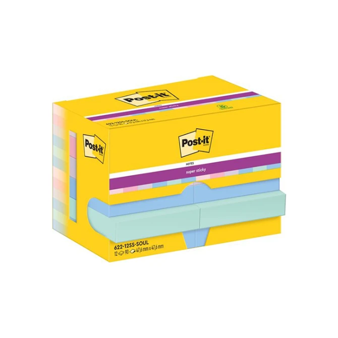 Notitieblok Superst 47.6x47.6 Soulf (12 stuks)