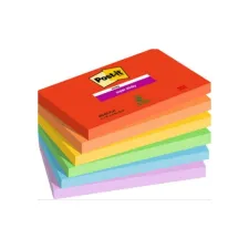 Super Sticky POST-IT Notes Playful Colour Collection 76 x 127 mm Super Sticky POST-IT Notes Playful Colour Collection 76 x 127 mm