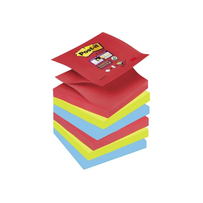 Super Sticky Z-POST-IT Notes Playful Colour Collection 76 x 76 mm