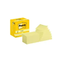 POST-IT R350CY Notitieblok Z-notes 127x76mm geel (pak 12 Stuks) POST-IT R350CY Notitieblok Z-notes 127x76mm geel (pak 12 Stuks)