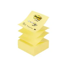 Post-it Z-Notes Canary Yellow 76 x 76 mm (pak 12 blokken)