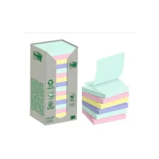 Recycled Z-POST-IT Notes Pastelkleuren 76 x 76 mm