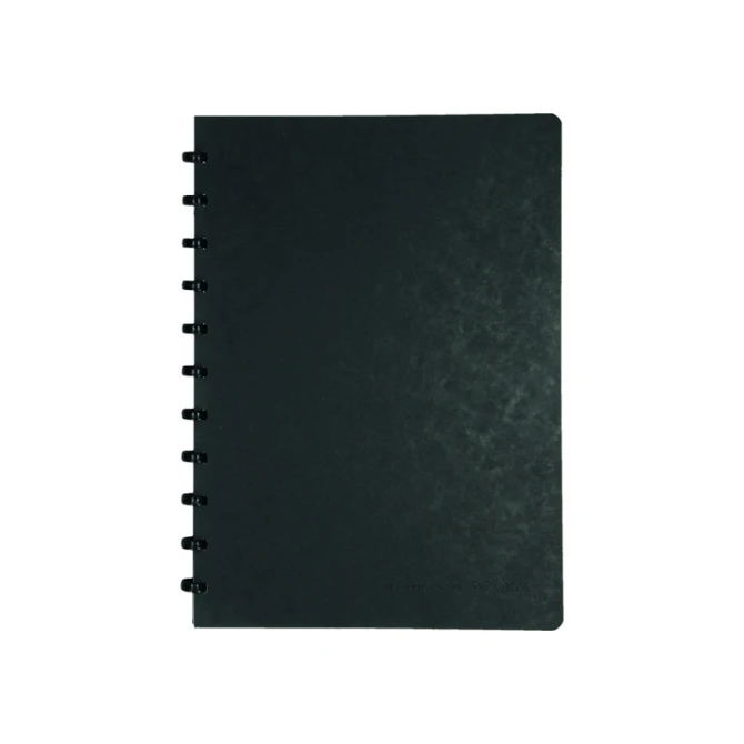 Notitieboek Atoma A4 gelijnd zwart