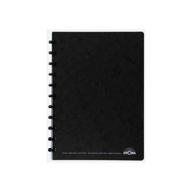 Notitieboek Atoma A4 meetingbk ruit zw