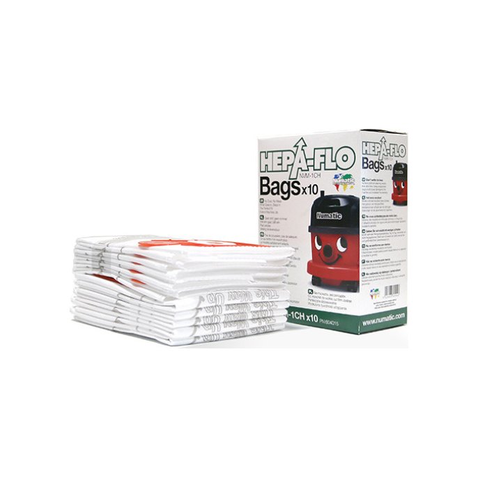 Numatic Numatic NVM-1CH HEPA-Flo - tasset (pak 10 stuks) Numatic Numatic NVM-1CH HEPA-Flo - tasset (pak 10 stuks)