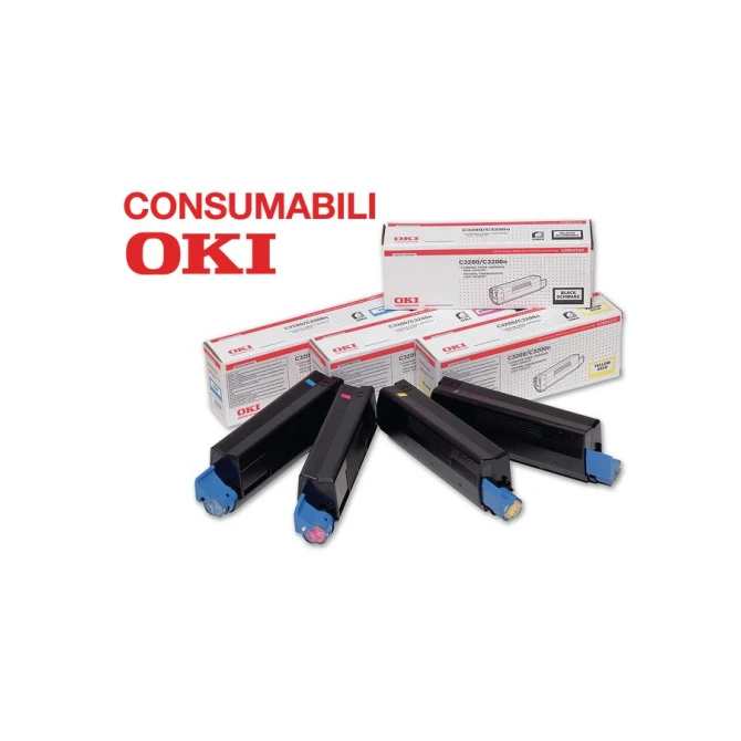 OKI 43487709 Toner Geel OKI 43487709 Toner Geel