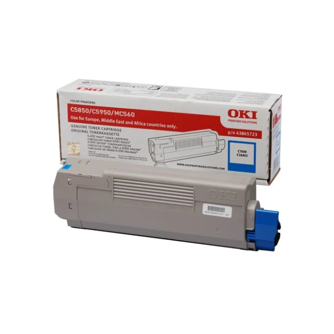 OKI 43865723 Toner Cyaan