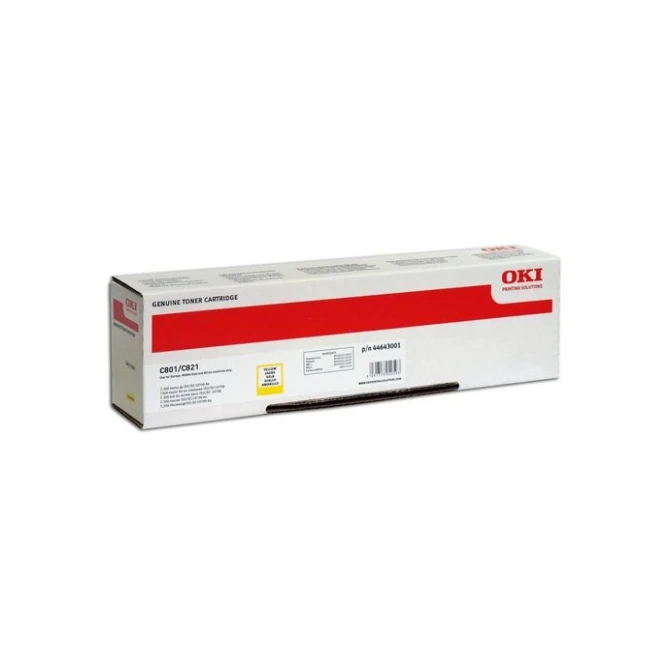 OKI 44643001 Toner Geel