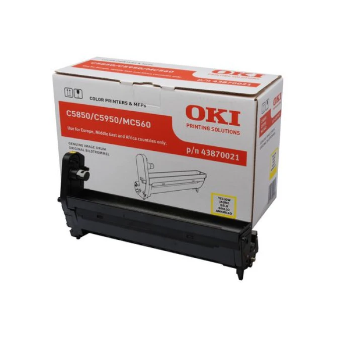 OKI Drum 43870021 Geel