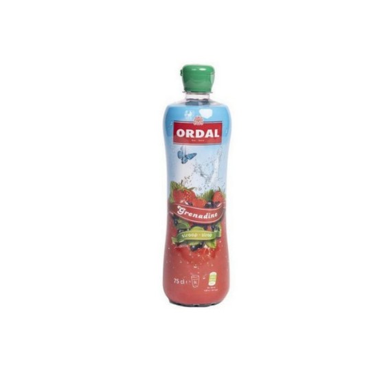ORDAL Siroop Ordal grenadine 750ml (doos 6 x 750 milliliter)