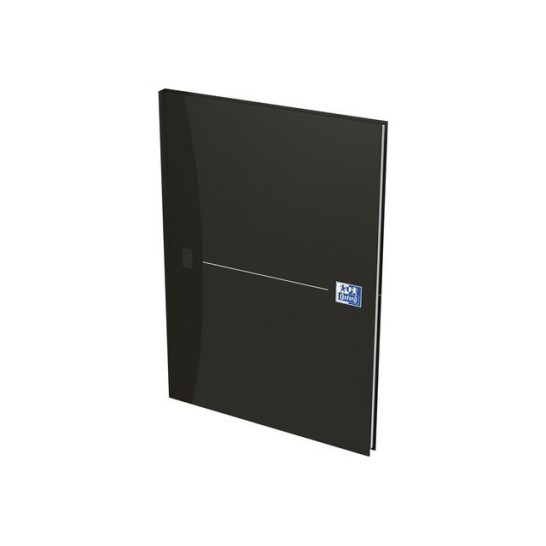 OXFORD Office Essentials Notitieboek A4 Gelinieerd 96 vel 90 g/m² Zwart (pak 5 stuks)