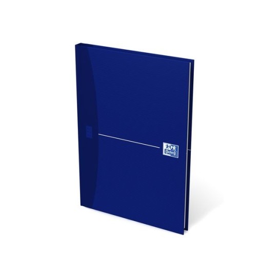 OXFORD Office Essentials Notitieboek A5 Gelinieerd 96 vel 90 g/m² blauw (pak 5 stuks)