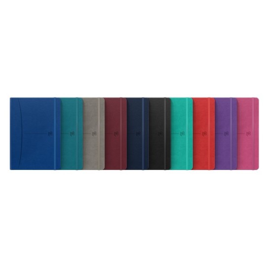 OXFORD Signature Smart Journal A5 Gelinieerd Assorti 10 kleuren (blok 80 vel) (1 stuks x 10 stuks)