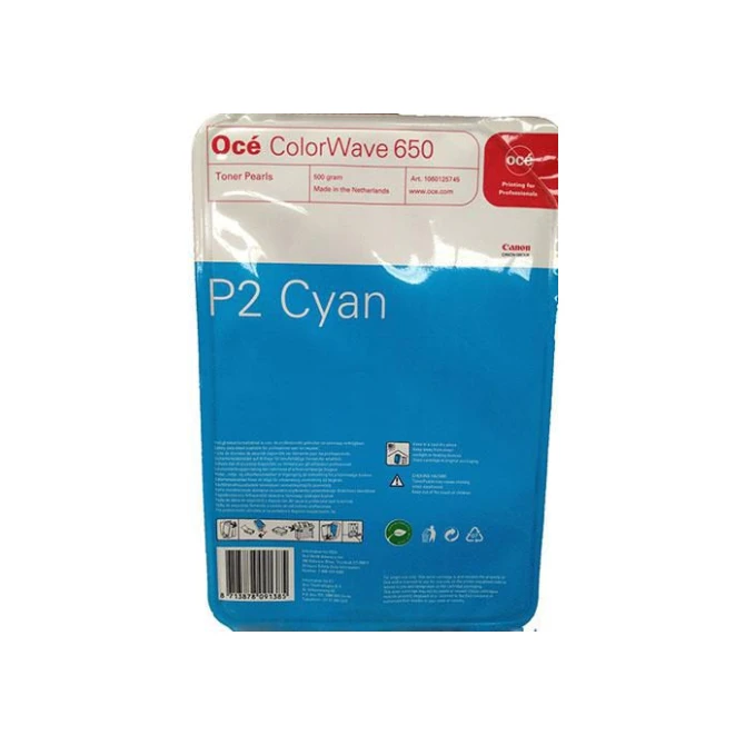 Océ P2 TonerPearls CW650 Cyaan (pak 4 stuks)